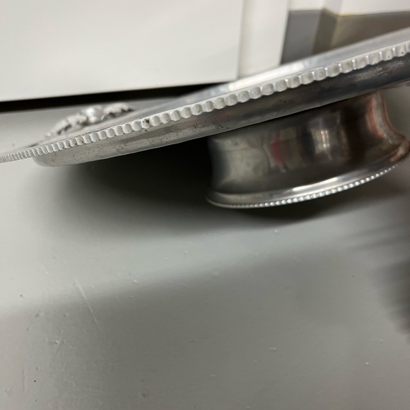 Vintage Trade Continental Hand Wrought Lazy Susan #518 - Picture 8 of 9